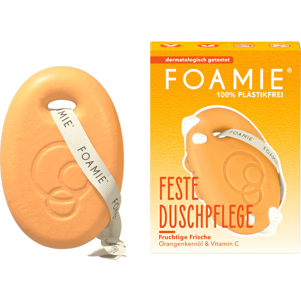 Foamie Gel douche solide fraîcheur fruitée, 80 g — منتج ألماني أصلي في المغرب