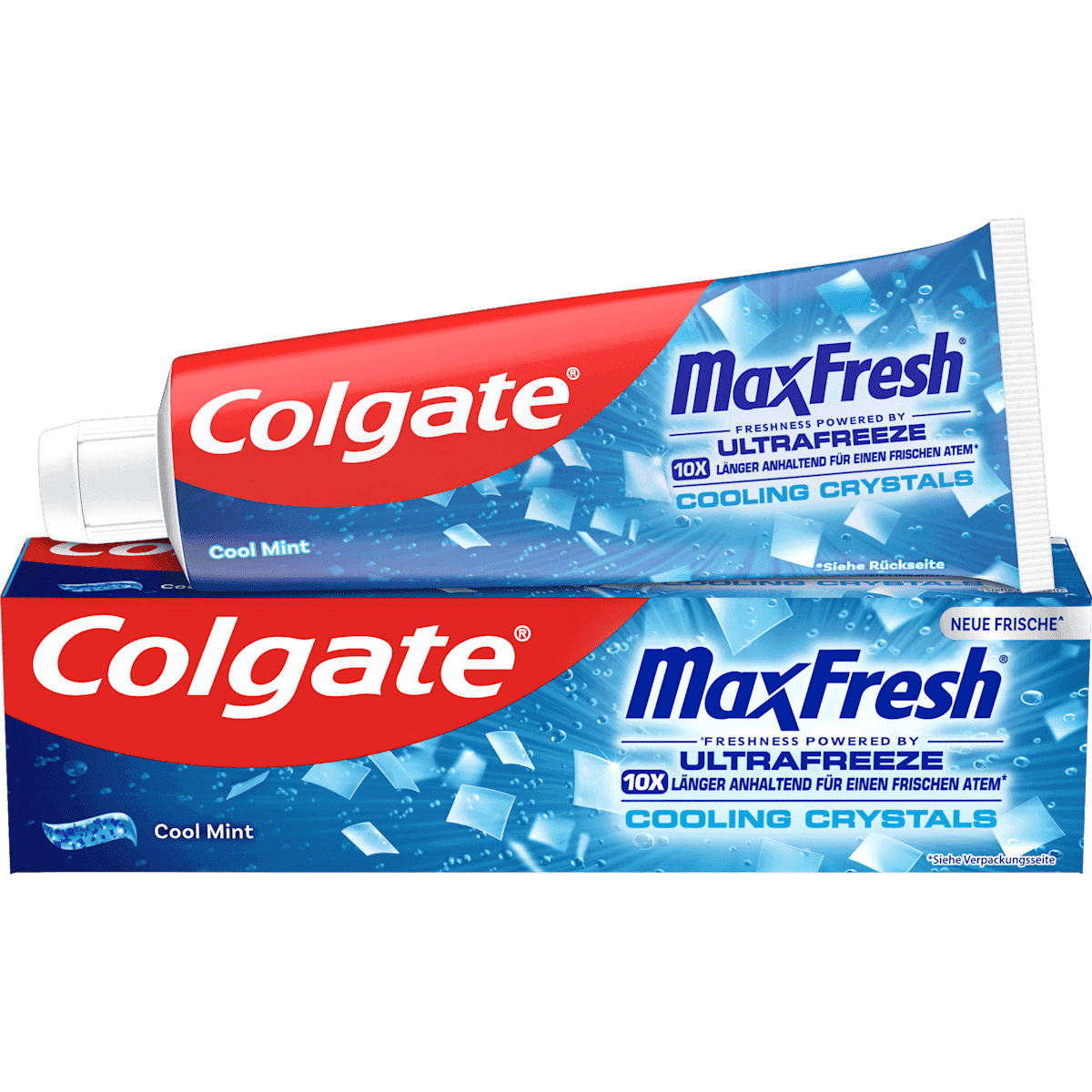 Colgate Dentifrice Max Fresh Cooling Crystals, 75 ml — منتج ألماني أصلي في المغرب