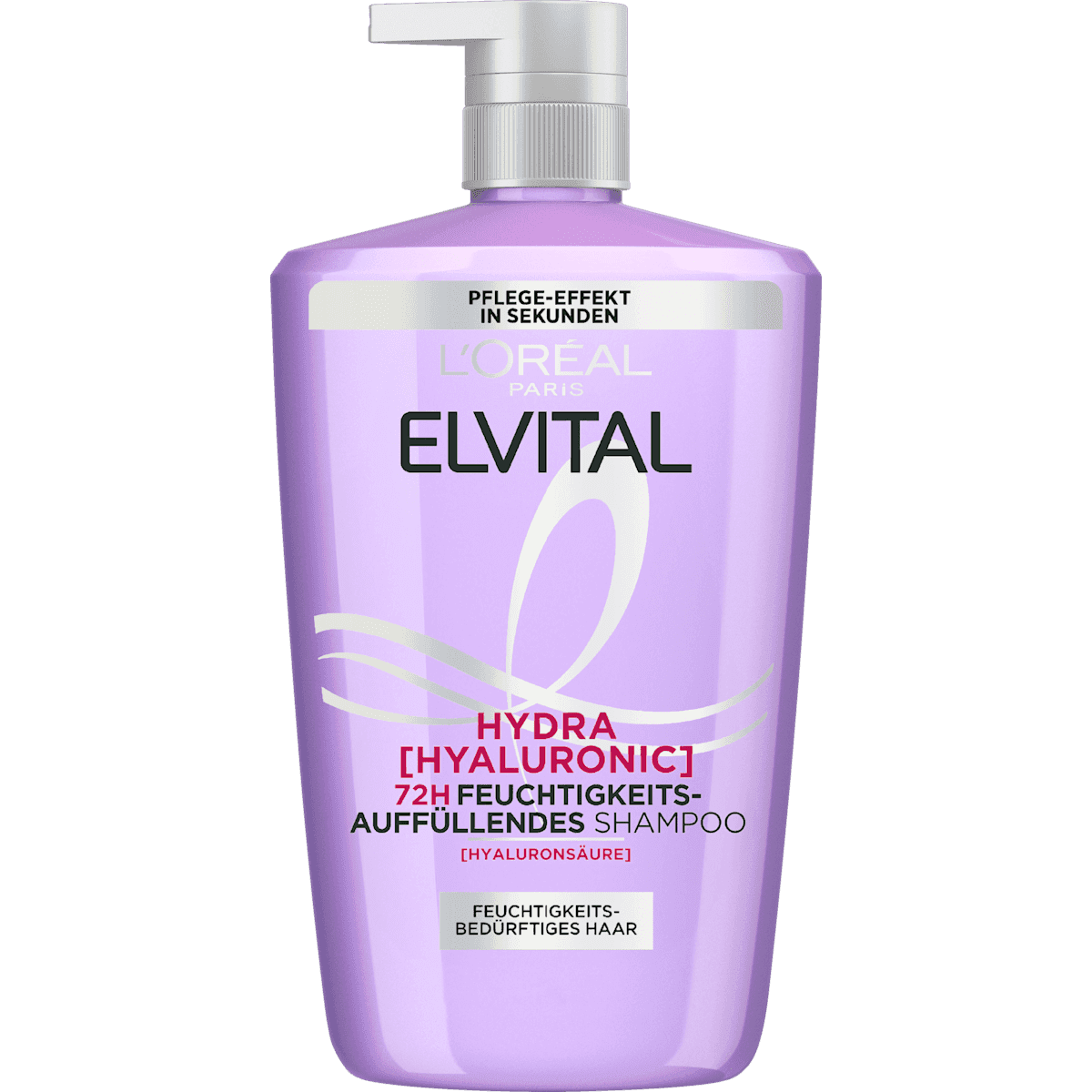 L'ORÉAL PARiS ELVITAL Shampooing Hydra Hyaluronic, hydratant, 1.000 ml (L'ORÉAL PARiS ELVITAL Shampoo Hydra Hyaluronic, feuchtigkeitsspendend, 1.000 ml) — منتج ألماني أصلي في المغرب