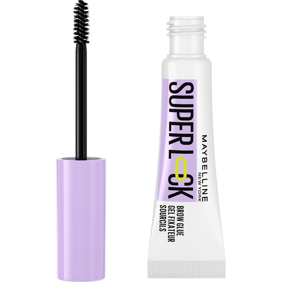 MAYBELLINE NEW YORK Gel à sourcils Super Lock Brow Glue, 8 g — produit allemand authentique au Maroc