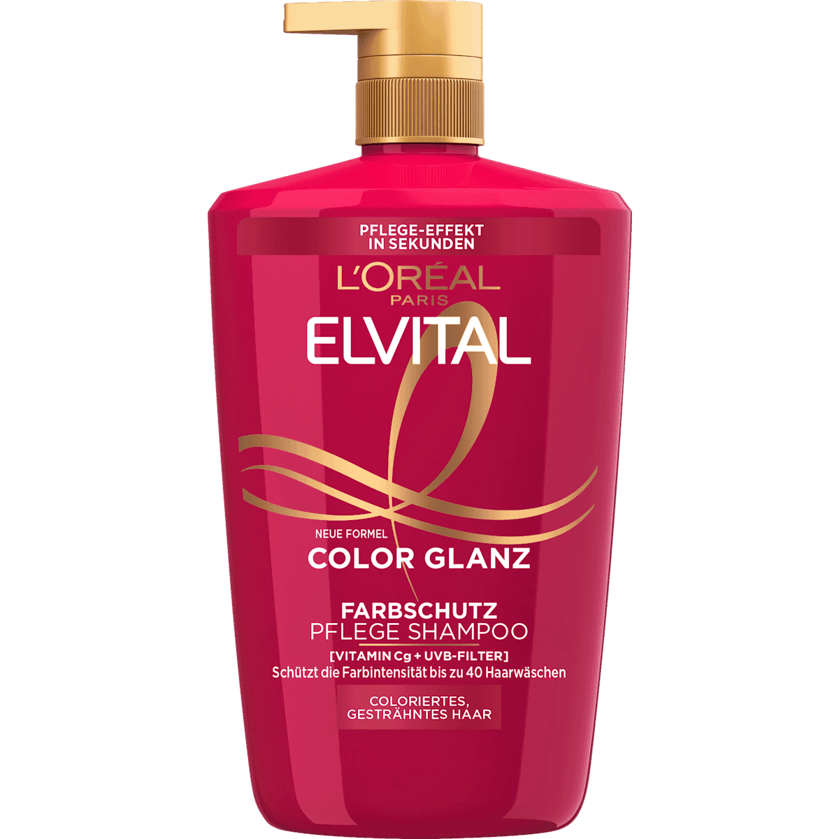 L'ORÉAL PARiS ELVITAL Shampooing Color Glanz, 1.000 ml (L'ORÉAL PARiS ELVITAL Shampoo Color Glanz, 1.000 ml) — منتج ألماني أصلي في المغرب