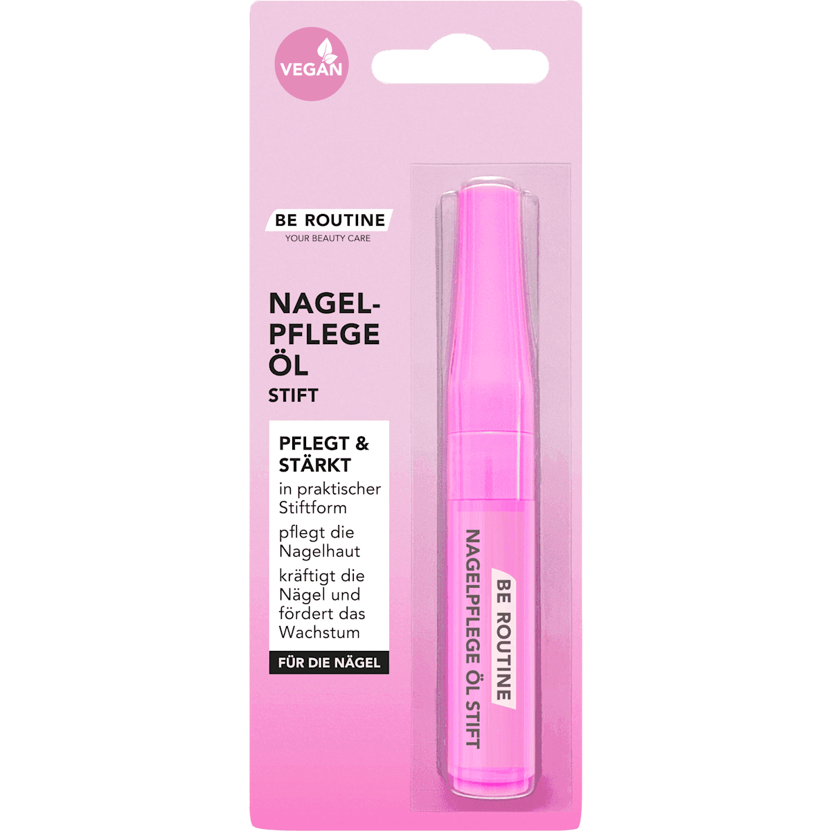 BE ROUTINE Stylo soin des ongles, 3 ml — produit allemand authentique au Maroc