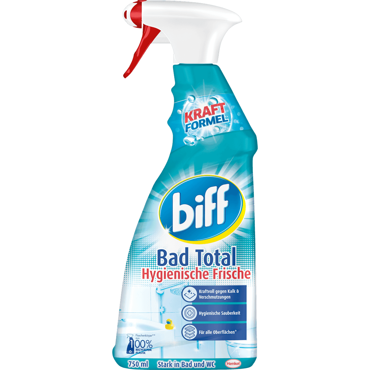 Biff Nettoyant salle de bain Bad Total fraîcheur hygiénique, 750 ml — منتج ألماني أصلي في المغرب