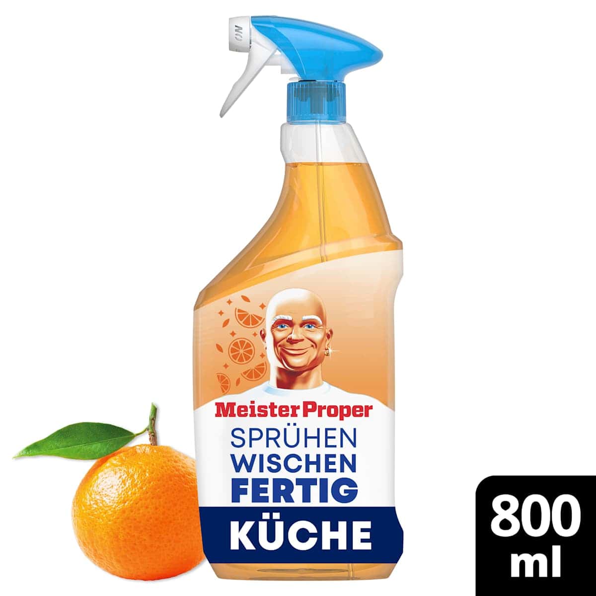 Meister Proper Nettoyant cuisine dégraissant orange, 800 ml — منتج ألماني أصلي في المغرب