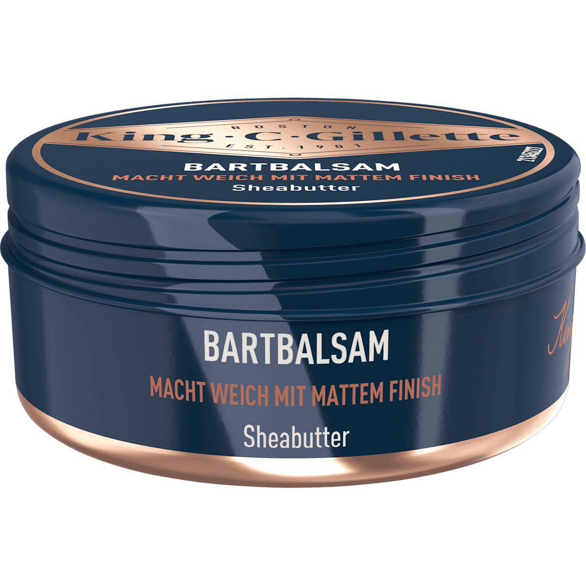 King C. Gillette Baume à barbe, 100 ml — produit allemand authentique au Maroc