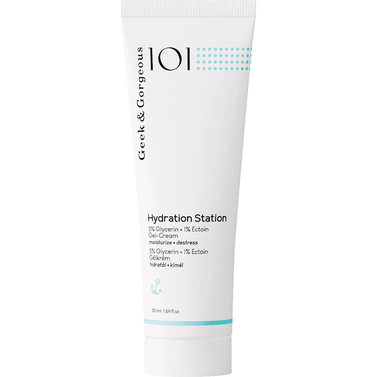 Geek&Gorgeous crème hydratante 101 Hydration Station, 50 ml — produit allemand authentique au Maroc