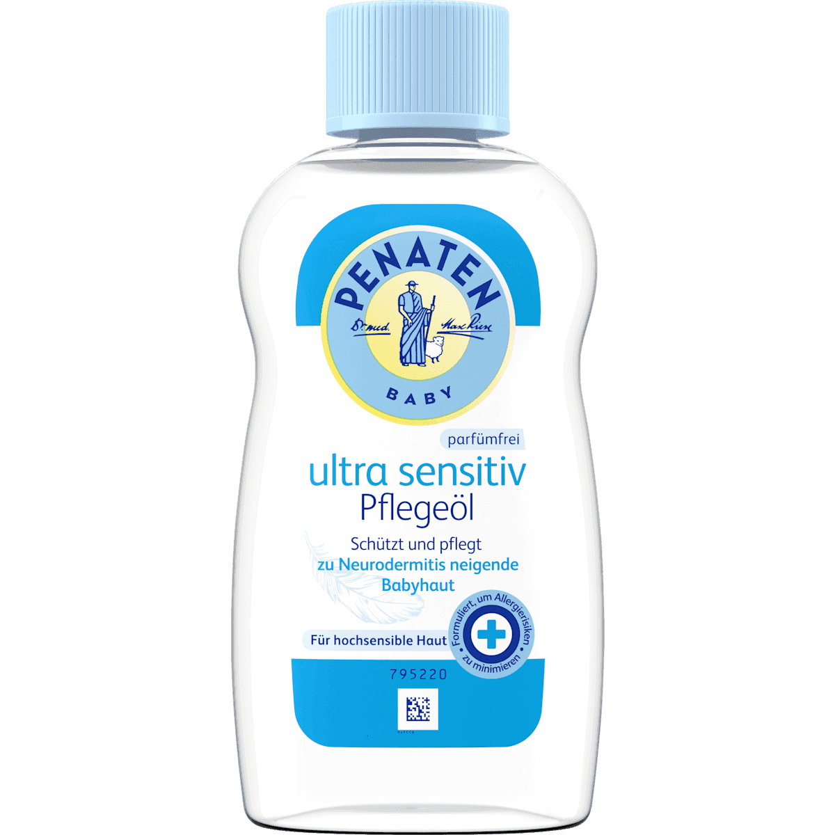 Penaten Oil baby ultra sensitive, 200 ml (Penaten Babyöl ultra sensitiv, 200 ml) — authentic German product in Morocco