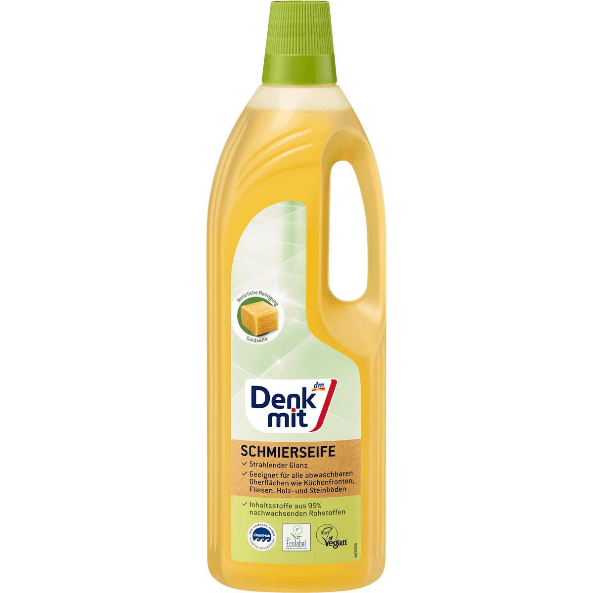 Denkmit Savon noir gold, 1 l — منتج ألماني أصلي في المغرب