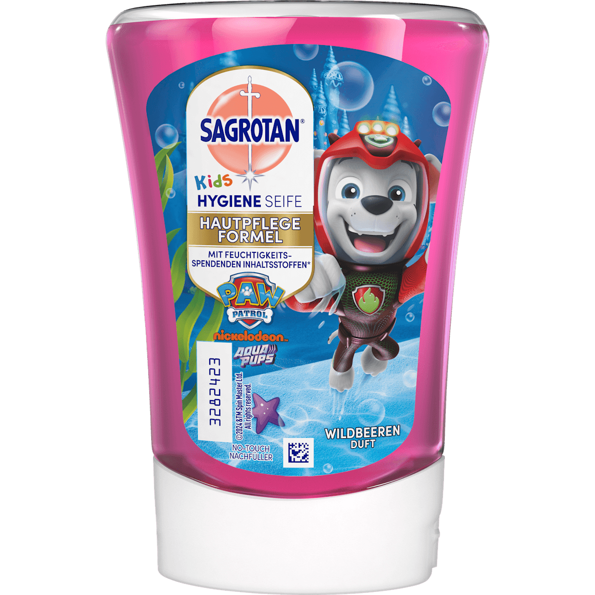 Sagrotan Savon liquide No-Touch baies sauvages, recharge, 250 ml — produit allemand authentique au Maroc