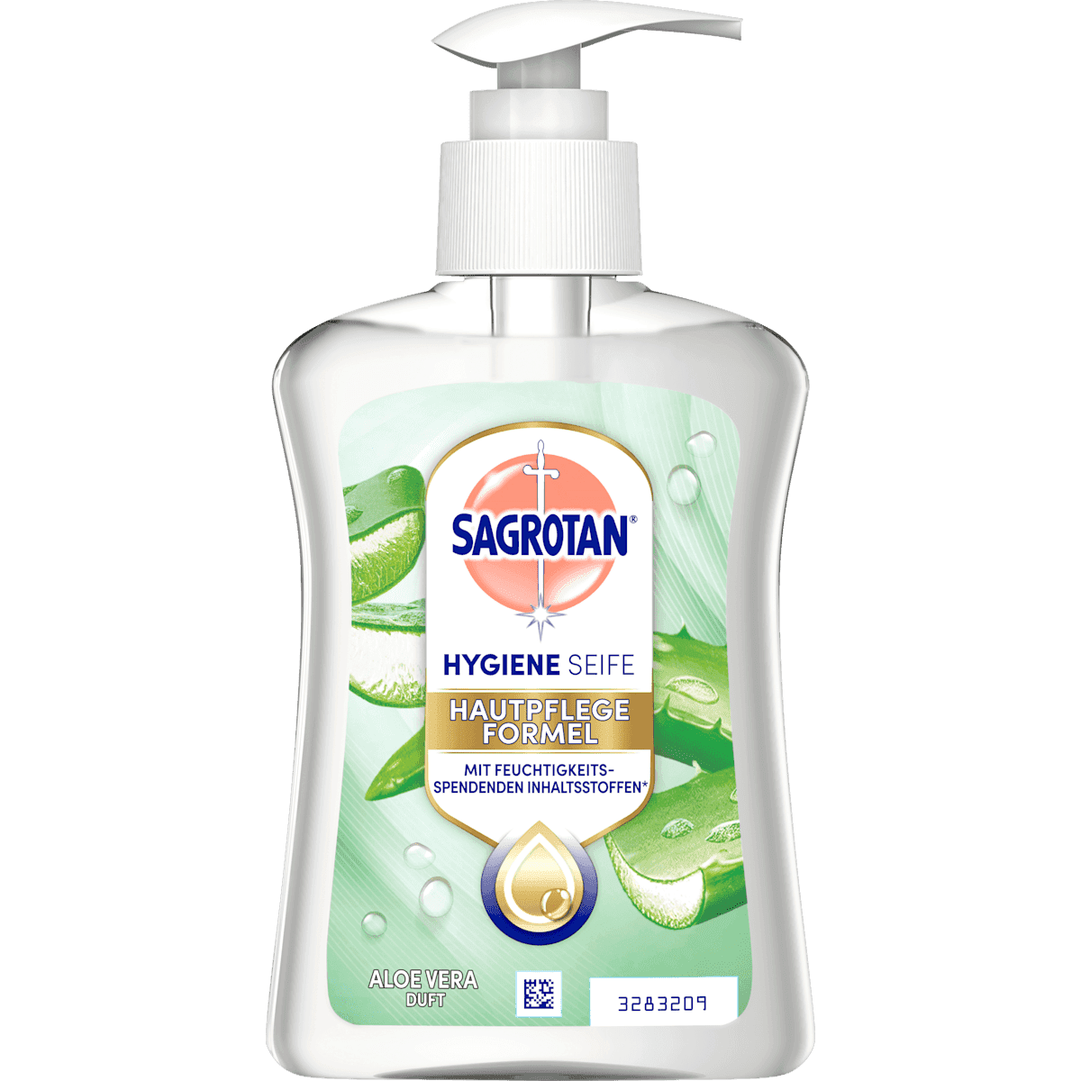 Sagrotan Savon liquide doux pour la peau aloe vera, 250 ml (Sagrotan Flüssigseife sanft zur Haut Aloe Vera, 250 ml) — منتج ألماني أصلي في المغرب