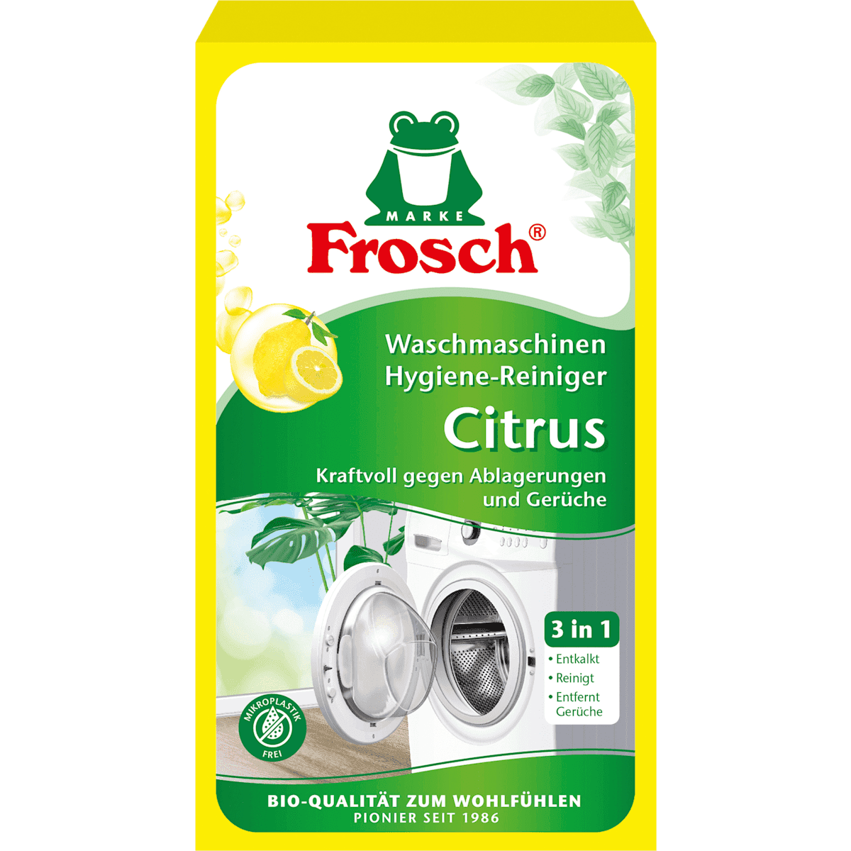 Frosch Cleanser sanitary laver Machine Citrus, 250 g — authentic German product in Morocco