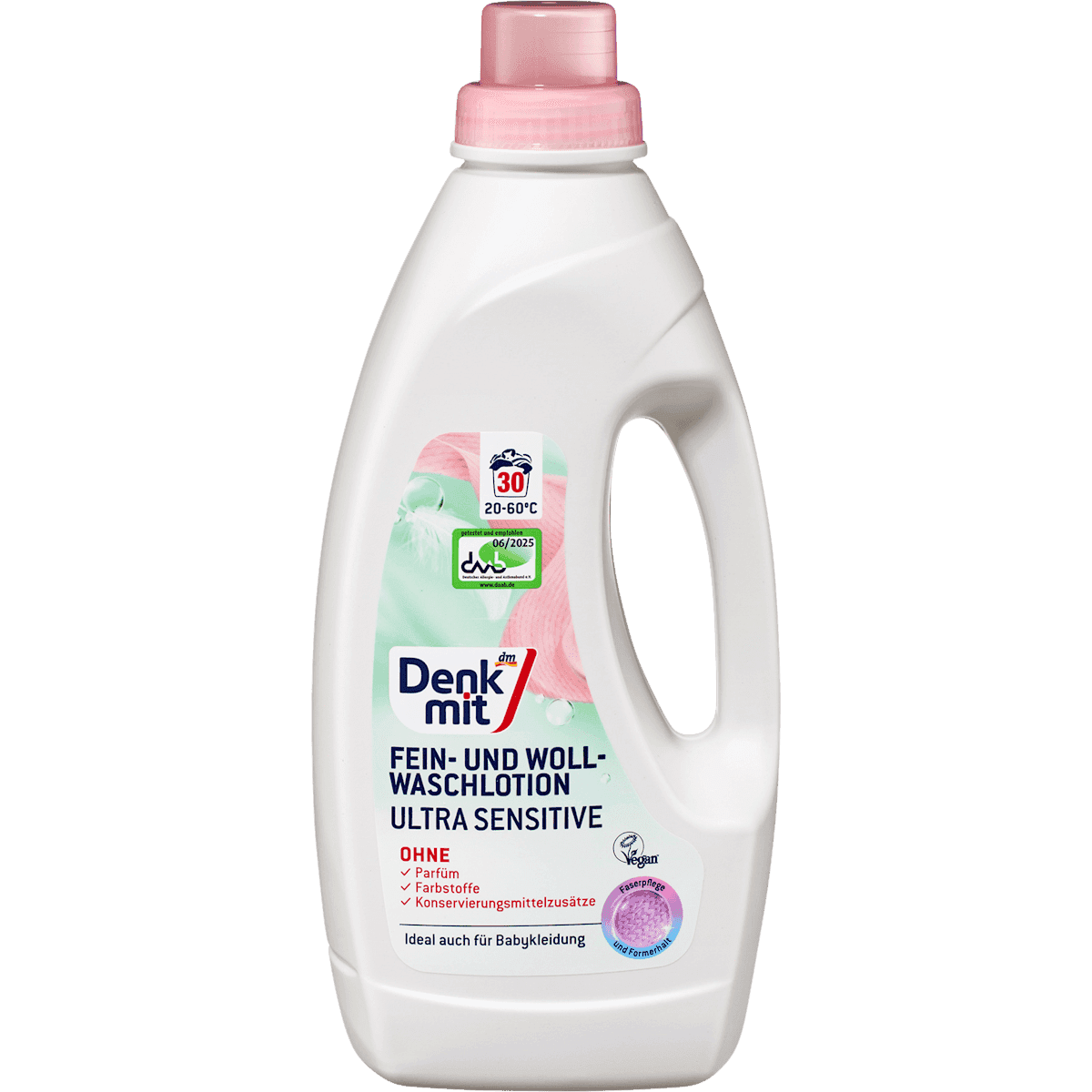 Denkmit grain fin-& Lessive laine Lotion Ultra Sensitive, 30 lavages — منتج ألماني أصلي في المغرب