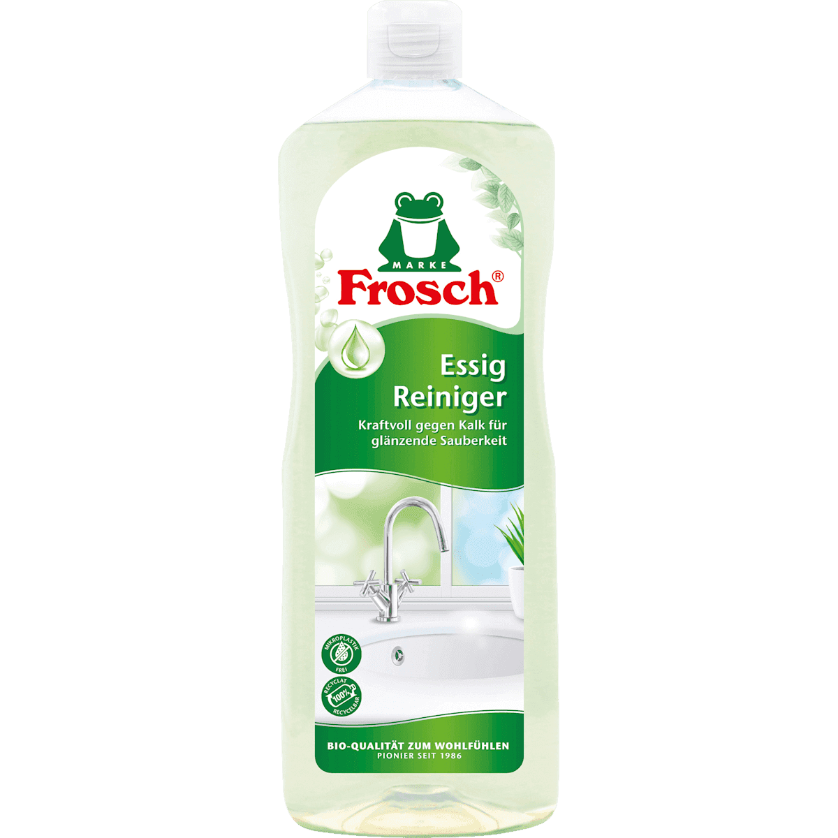 Frosch Essigreiniger for Küche & Bad, 1 l — authentic German product in Morocco