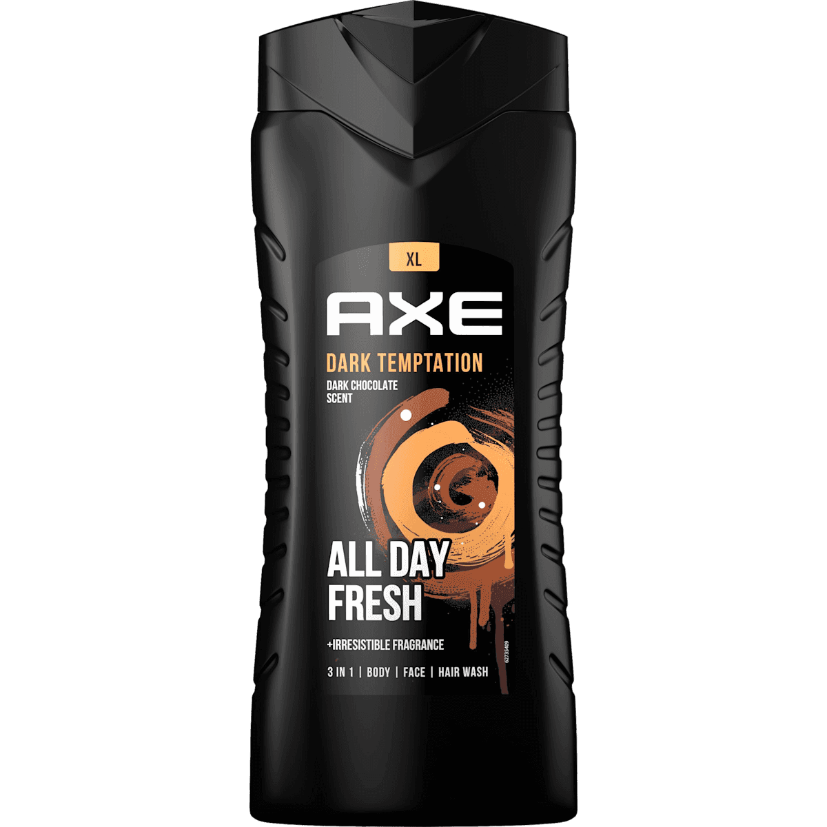 AXE gel douche Dark Temptation, 400 ml (AXE Dusche Dark Temptation, 400 ml) — produit allemand authentique au Maroc