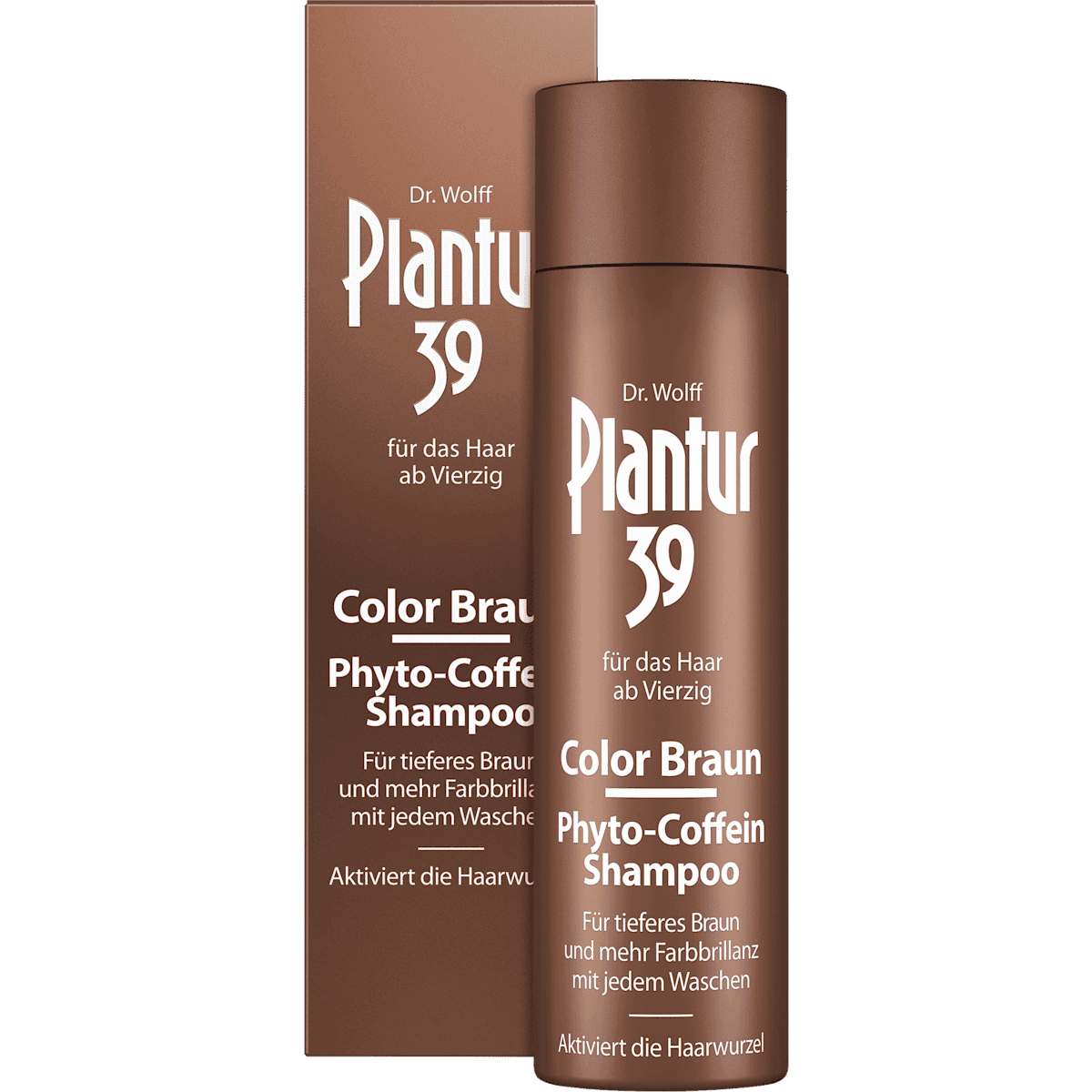 Plantur 39 Shampooing Phyto-Coffein Color brun, 250 ml — produit allemand authentique au Maroc
