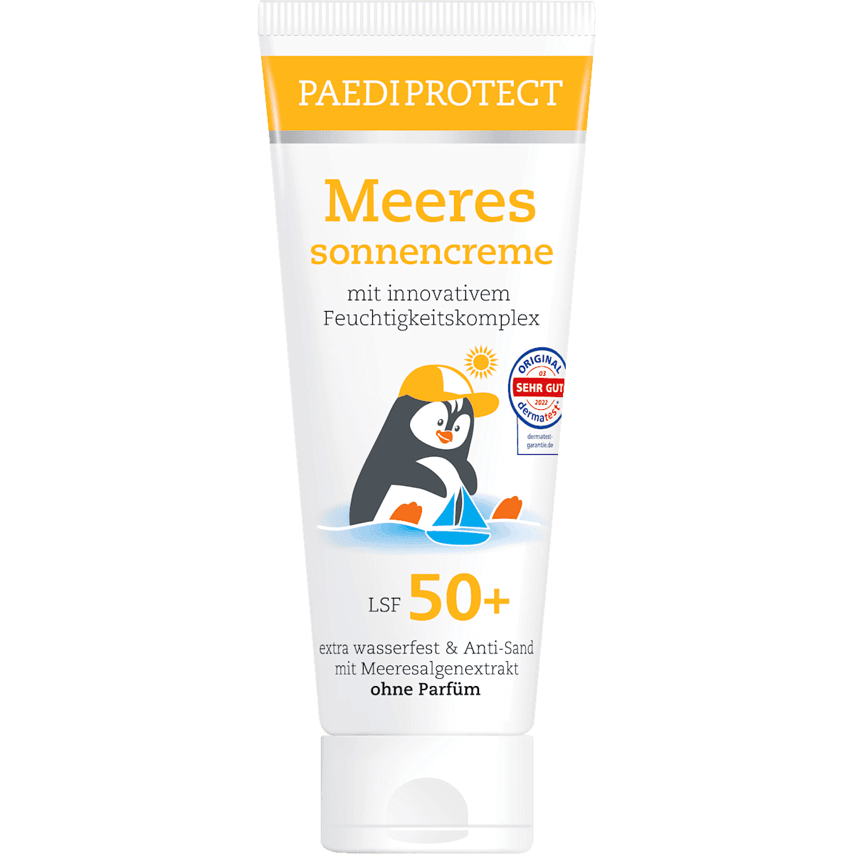 PAEDIPROTECT crème solaire Meer, LSF 50+, 75 ml (PAEDIPROTECT Sonnencreme Meer, LSF 50+, 75 ml) — produit allemand authentique au Maroc