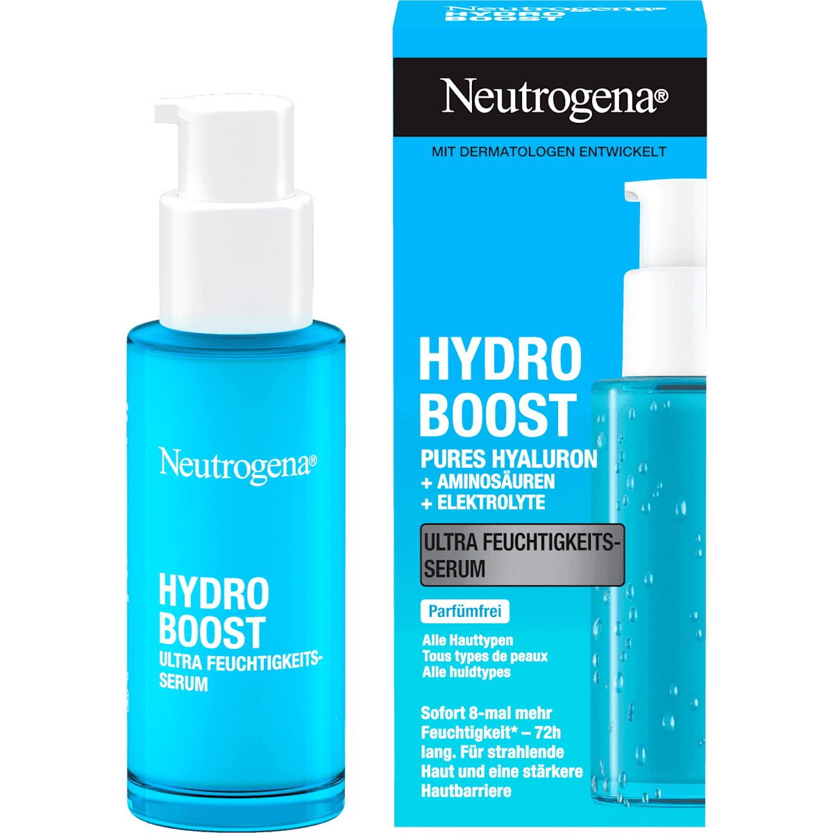 Neutrogena Serum Hydro Boost Pures Acide hyaluronique, 30 ml — منتج ألماني أصلي في المغرب