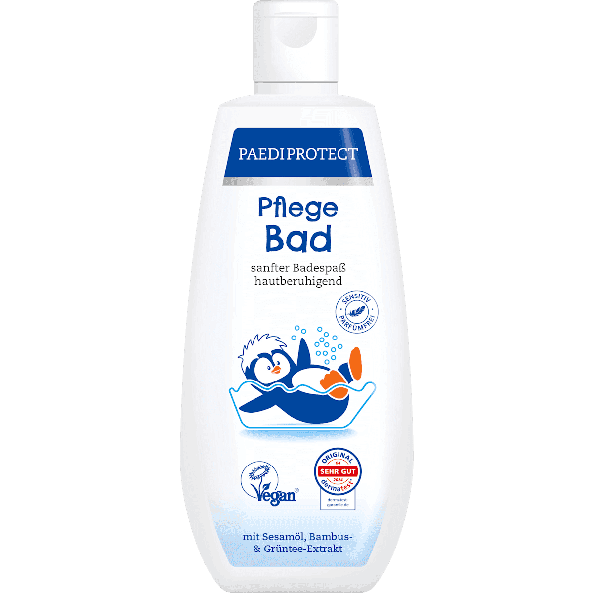 PAEDIPROTECT Bébé & Enfant Bain moussant bain de soin, 250 ml — منتج ألماني أصلي في المغرب