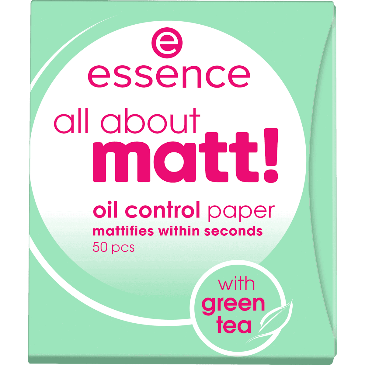 essence Papier matifiant All About Matt! Oil Control Paper, 50 pièces (essence Mattierendes Papier All About Matt! Oil Control Paper, 50 St) — produit allemand authentique au Maroc