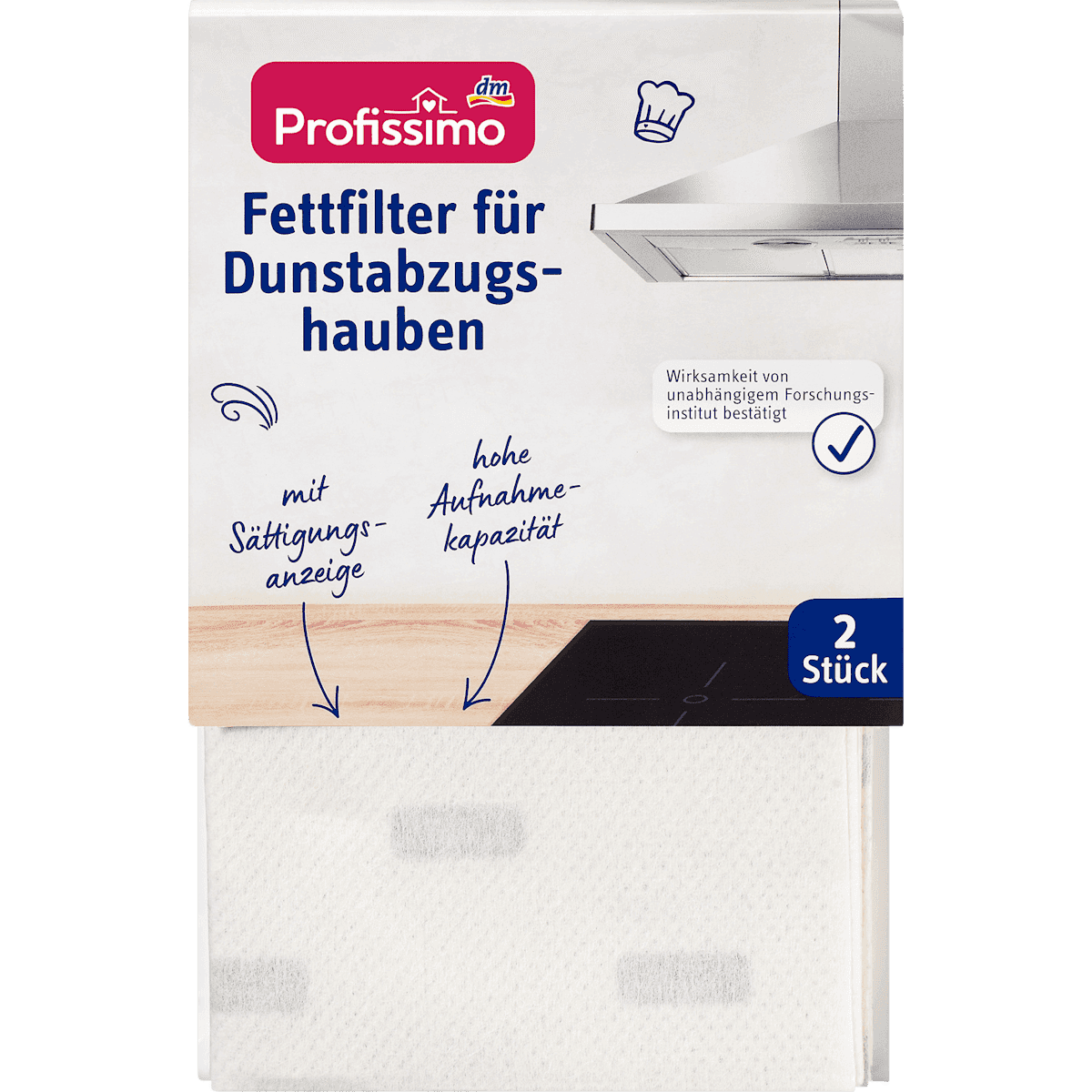 Profissimo Filtres à graisse pour hotte, 2 pièces (Profissimo Fettfilter Dunstabzugshauben, 2 St) — منتج ألماني أصلي في المغرب