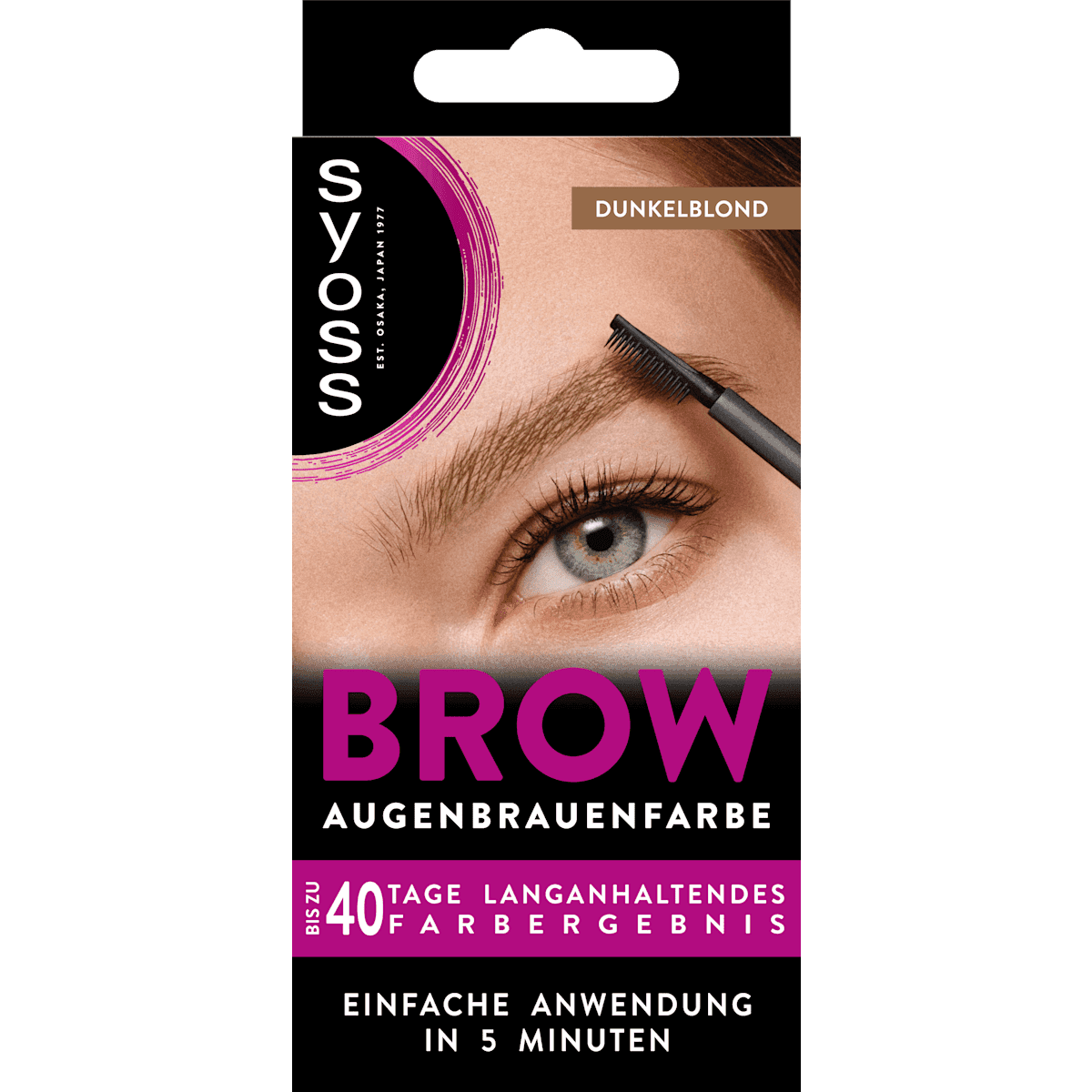 Syoss Coloration sourcils blond foncé 6-1, 17 ml — produit allemand authentique au Maroc