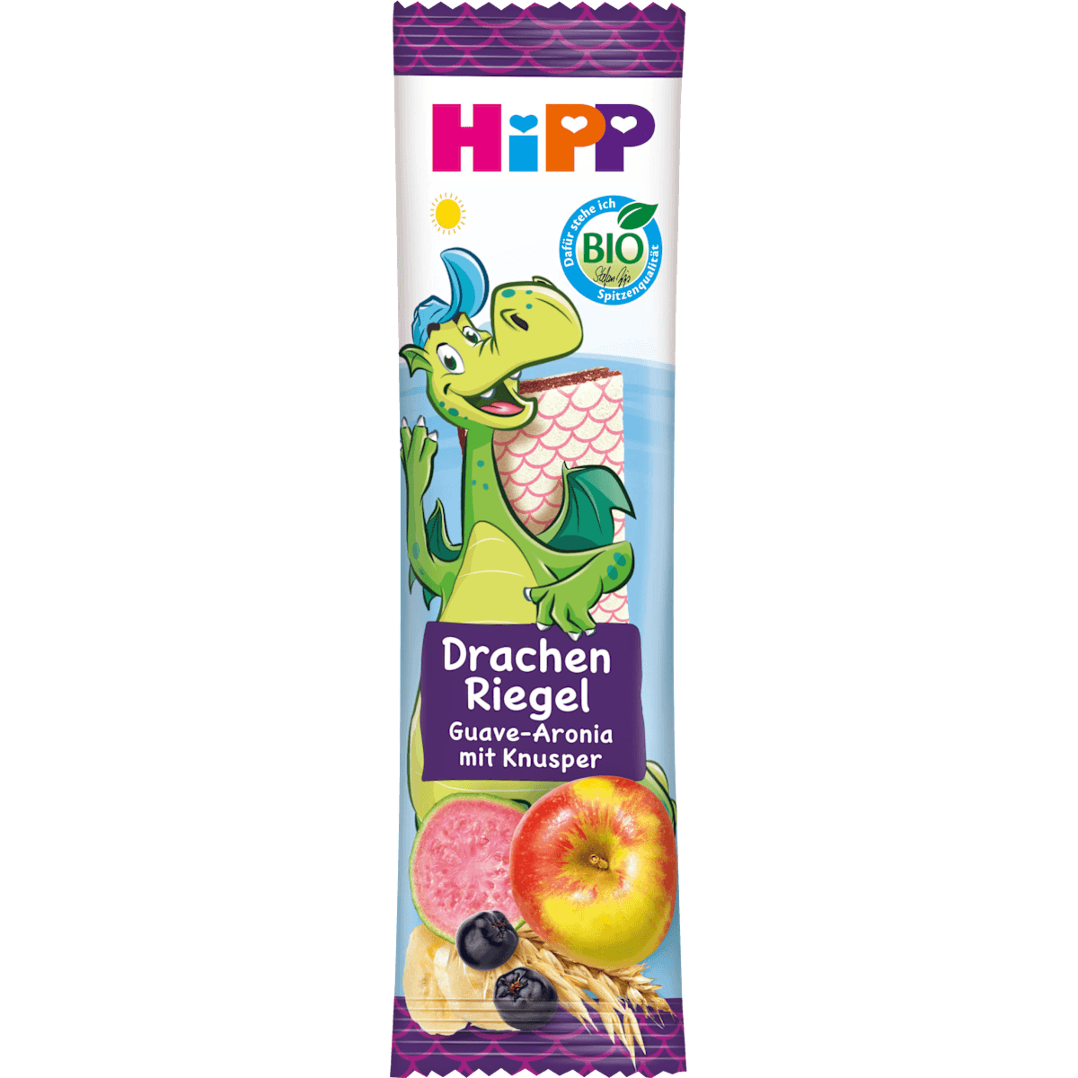 HiPP Fruchtriegel Drachenriegel, dès 3 ans, 30 g — منتج ألماني أصلي في المغرب