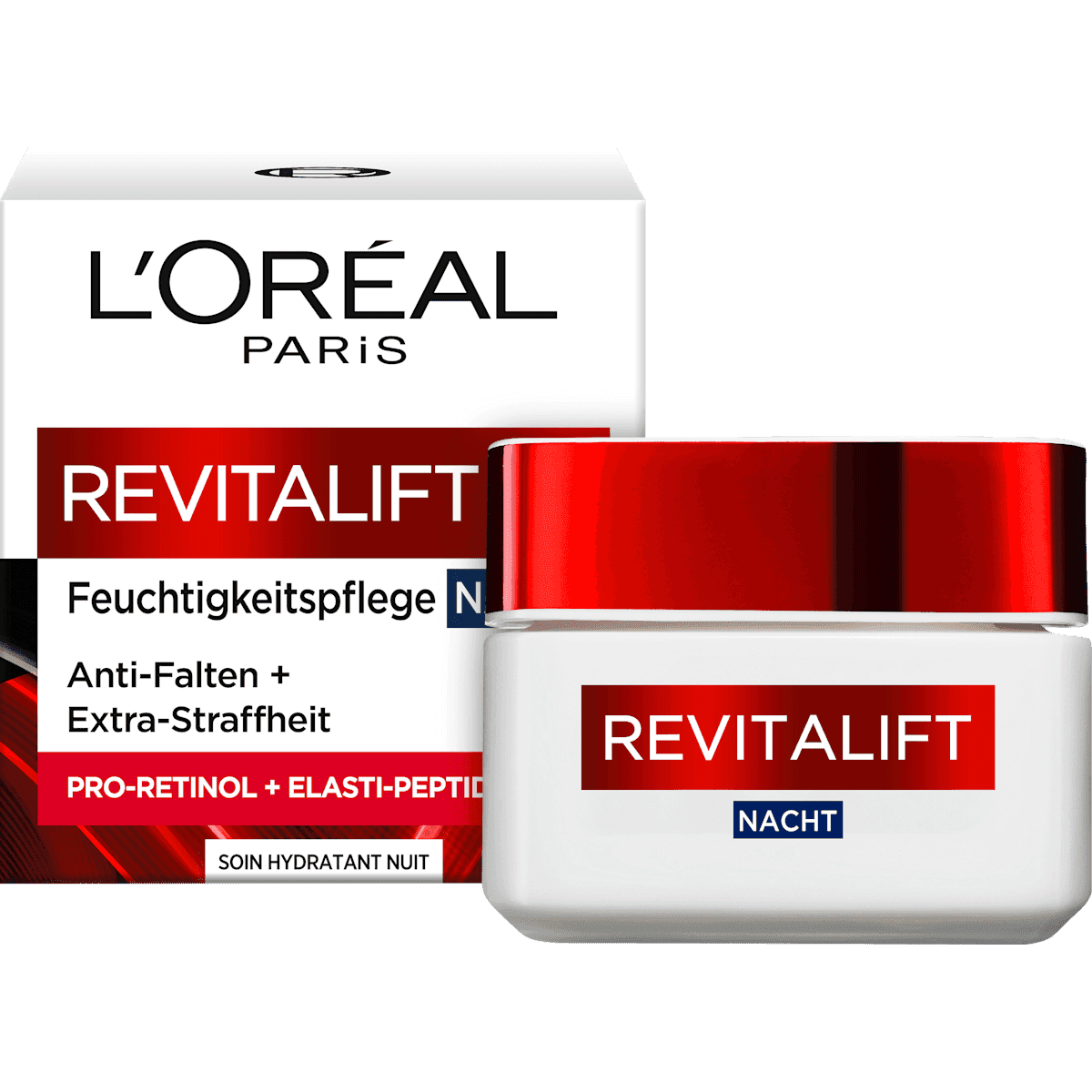 L'ORÉAL PARiS REVITALIFT crème de nuit Revitalift, Anti-Falten, 50 ml — منتج ألماني أصلي في المغرب