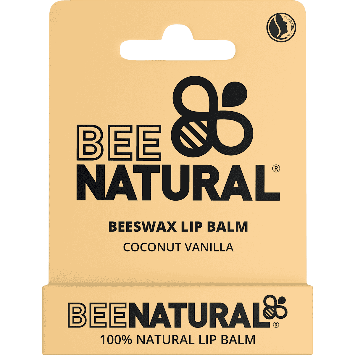 BEE NATURAL Soin des lèvres coco vanille, 4,2 g — produit allemand authentique au Maroc