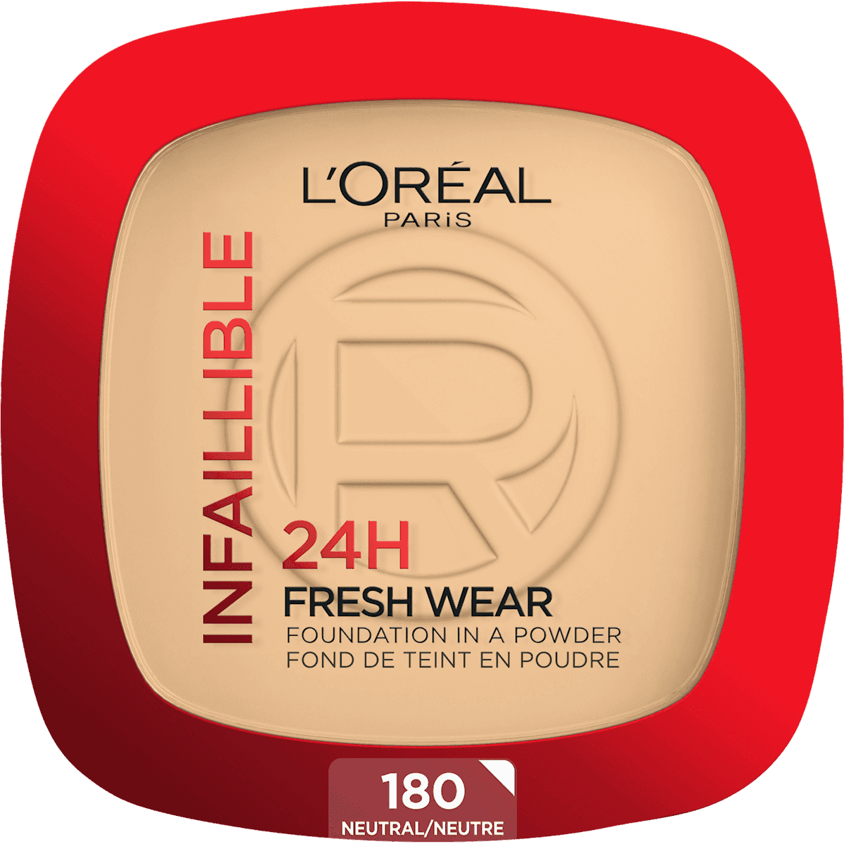 L'ORÉAL PARiS Foundation Poudre Infaillible 24H Fresh Wear 180 rose Sand, 9 g — منتج ألماني أصلي في المغرب