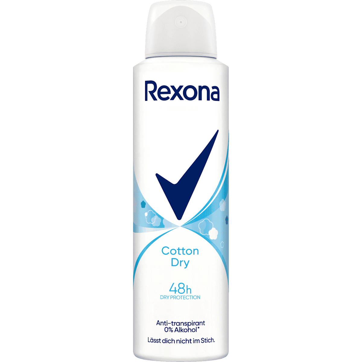 Rexona antiperspirant Deodorant spray cotton dry, 150 ml (Rexona Antitranspirant Deospray cotton dry, 150 ml) — authentic German product in Morocco