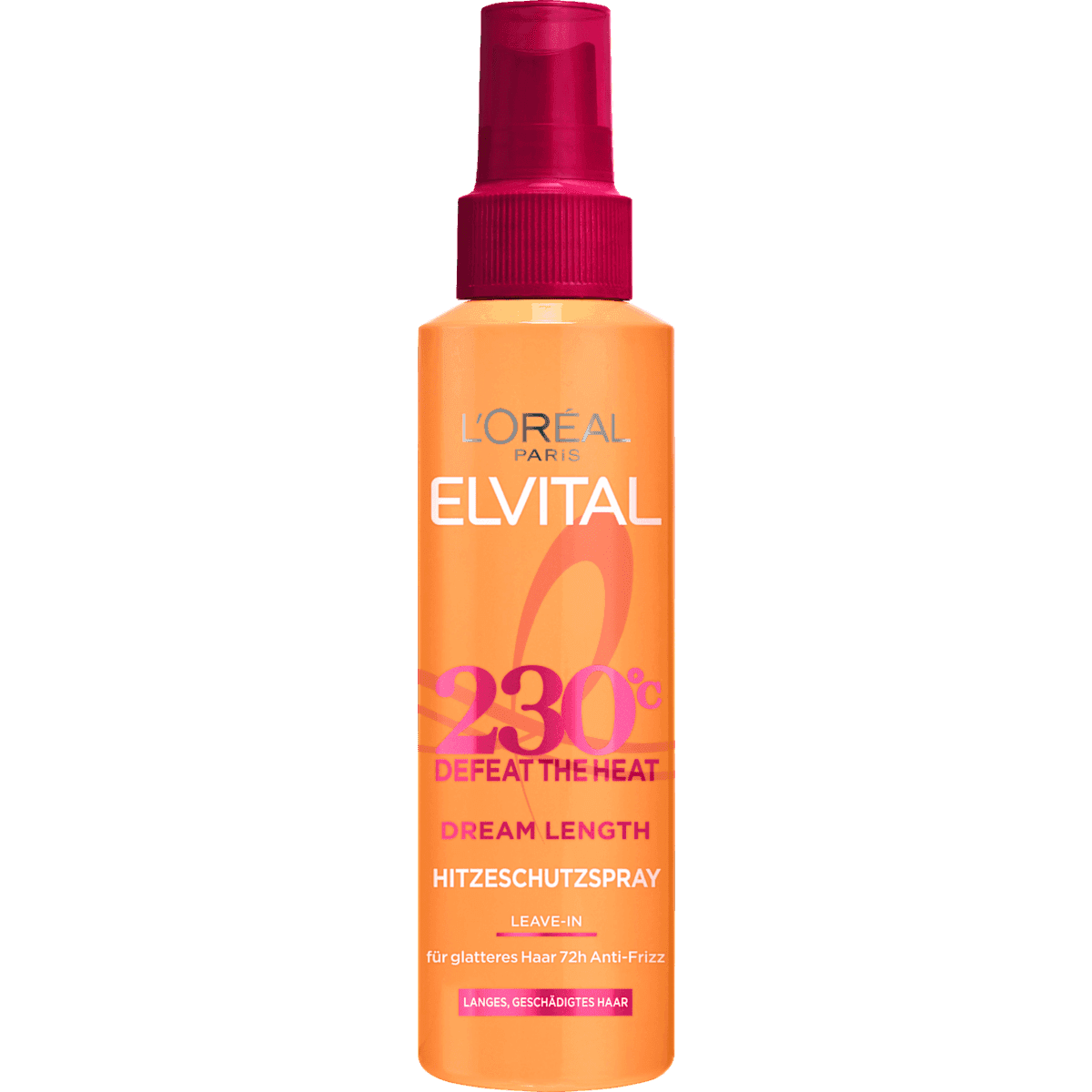 L'ORÉAL PARiS ELVITAL Dream Length heat protection spray, long & smooth hair, 150 ml — authentic German product in Morocco