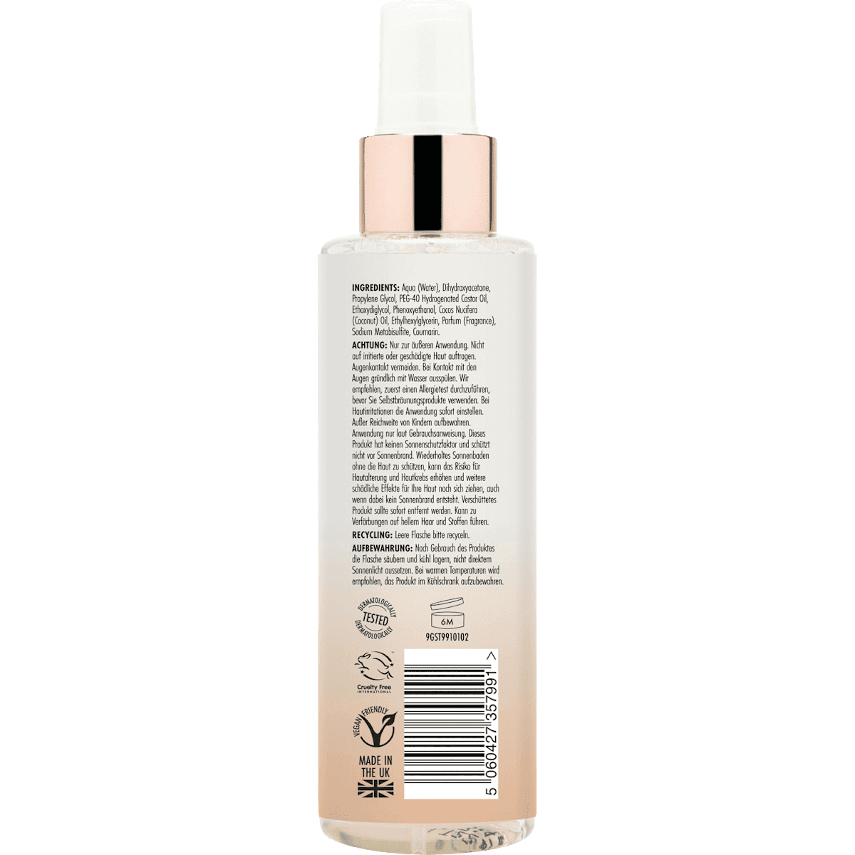 St. Moriz Autobronzant Spray visage, medium, 150 ml (St. Moriz Selbstbräuner Spray Gesicht, medium, 150 ml) — produit allemand authentique au Maroc