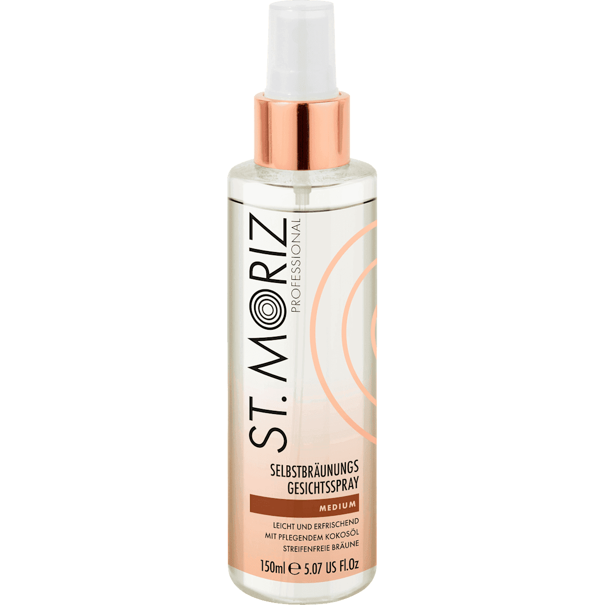 St. Moriz Self-tanning Spray face, medium, 150 ml — authentic German product in Morocco