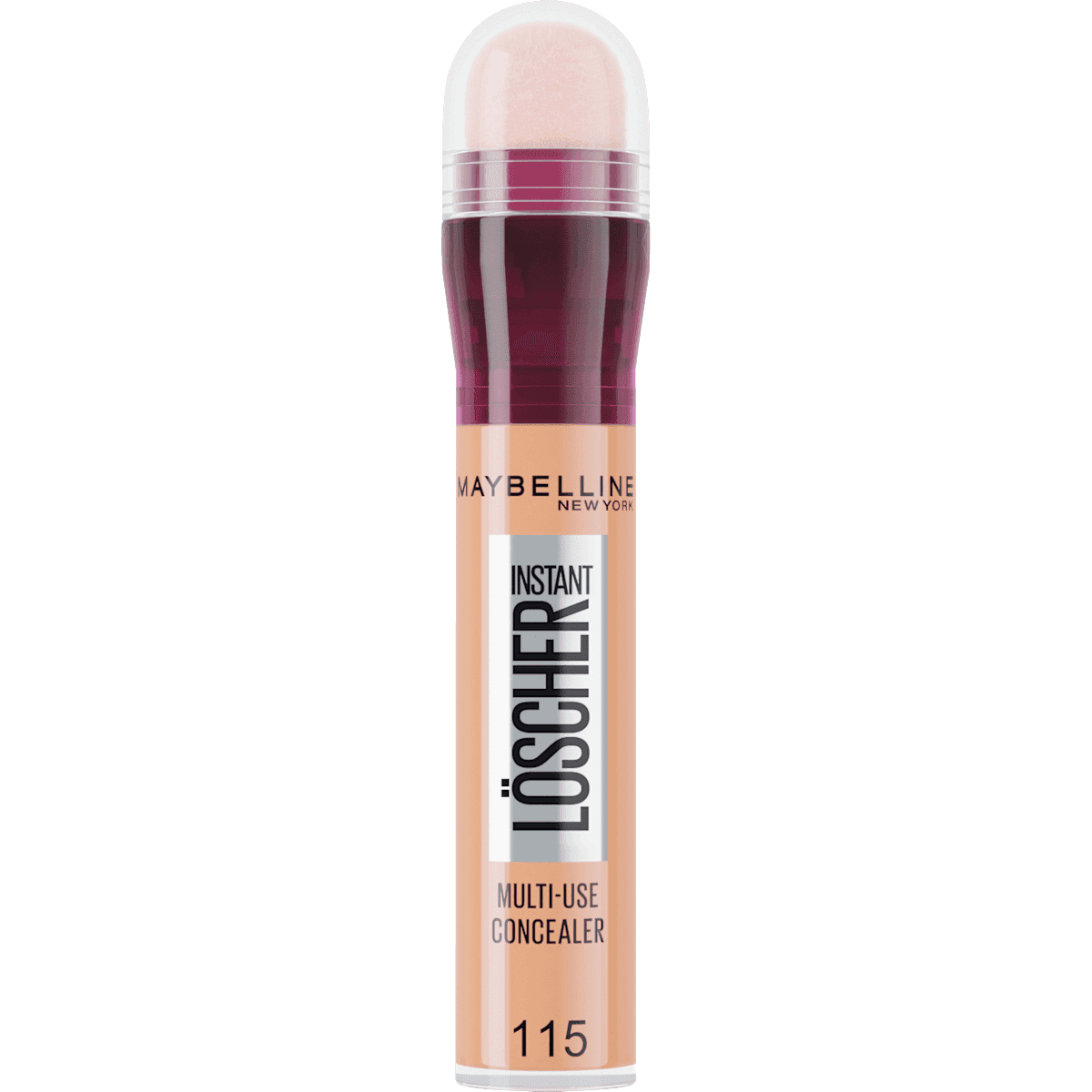 MAYBELLINE NEW YORK Concealer Instant Anti-Age L'Effaceur 115 Warm Light, 6,8 ml — produit allemand authentique au Maroc