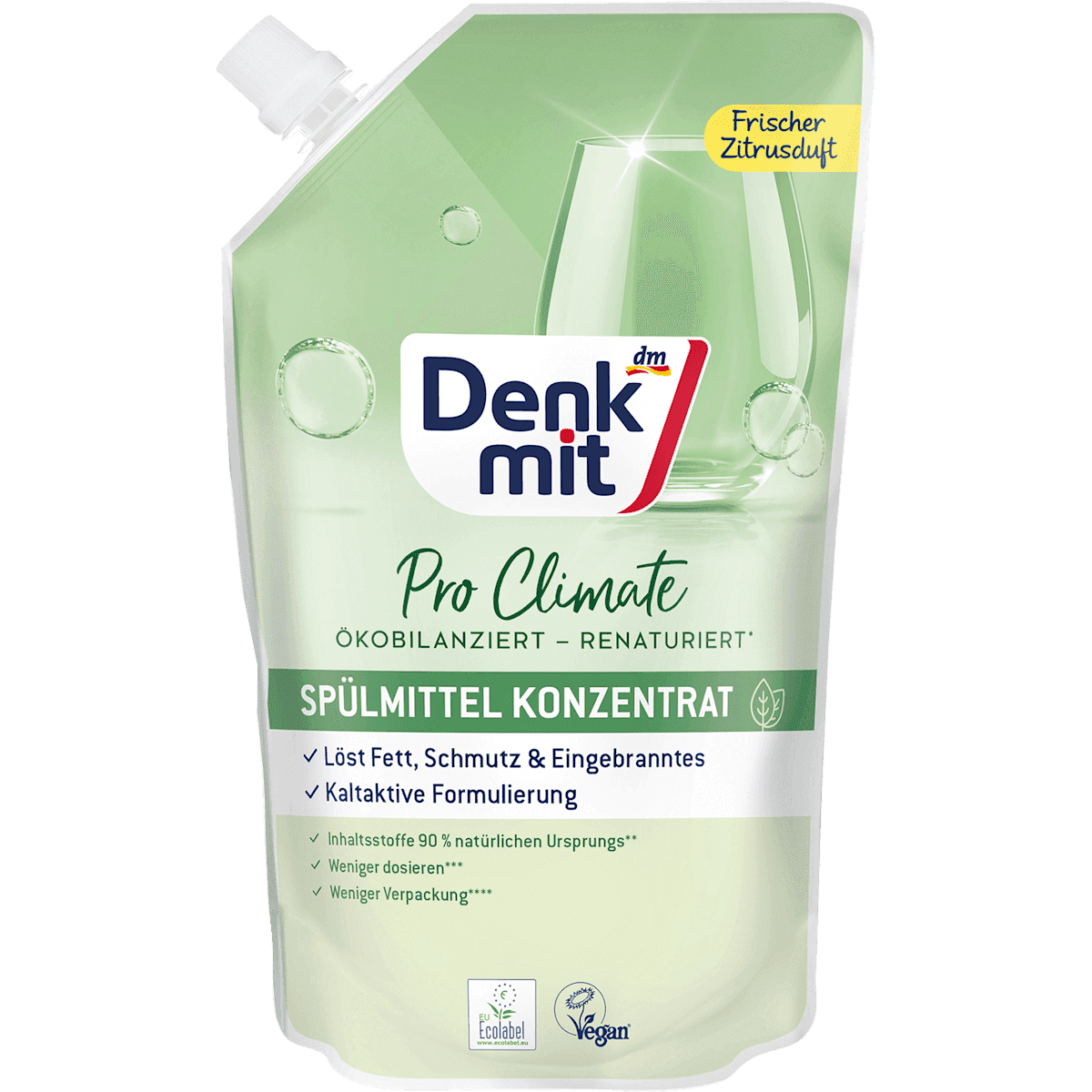 Denkmit Liquide vaisselle Concentré Pro Climate, 500 ml — منتج ألماني أصلي في المغرب