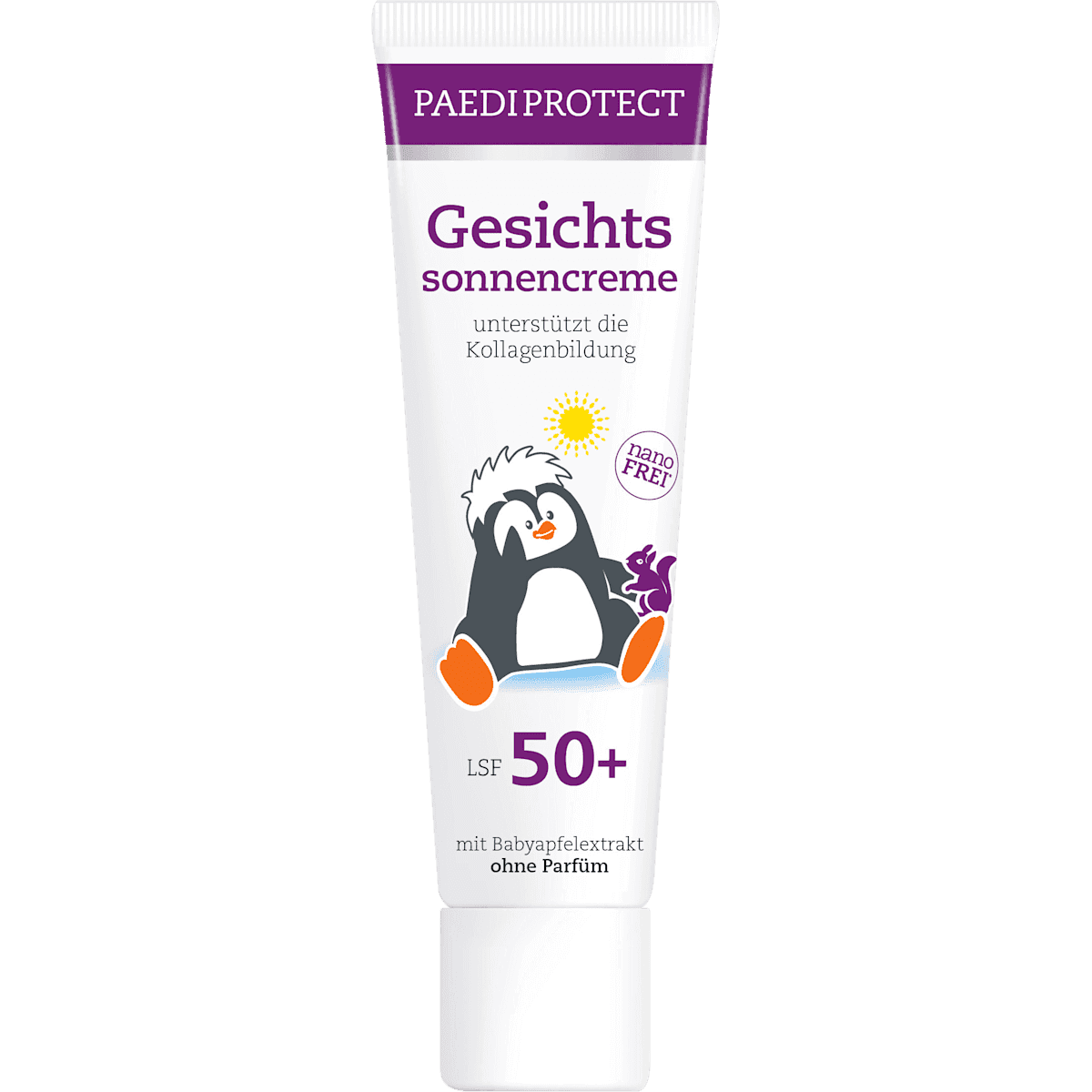PAEDIPROTECT crème solaire visage, LSF 50+, 30 ml (PAEDIPROTECT Sonnencreme Gesicht, LSF 50+, 30 ml) — produit allemand authentique au Maroc