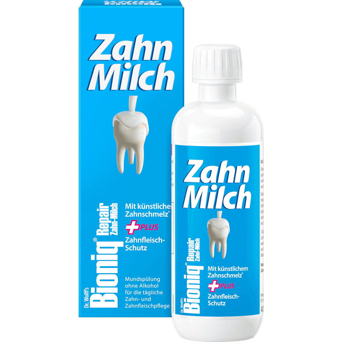 Bioniq® Bain de bouche lait dentaire sans fluor, 400 ml — منتج ألماني أصلي في المغرب
