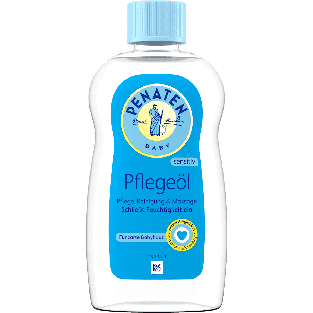 Penaten Huile bébé, 500 ml (Penaten Babyöl, 500 ml) — produit allemand authentique au Maroc