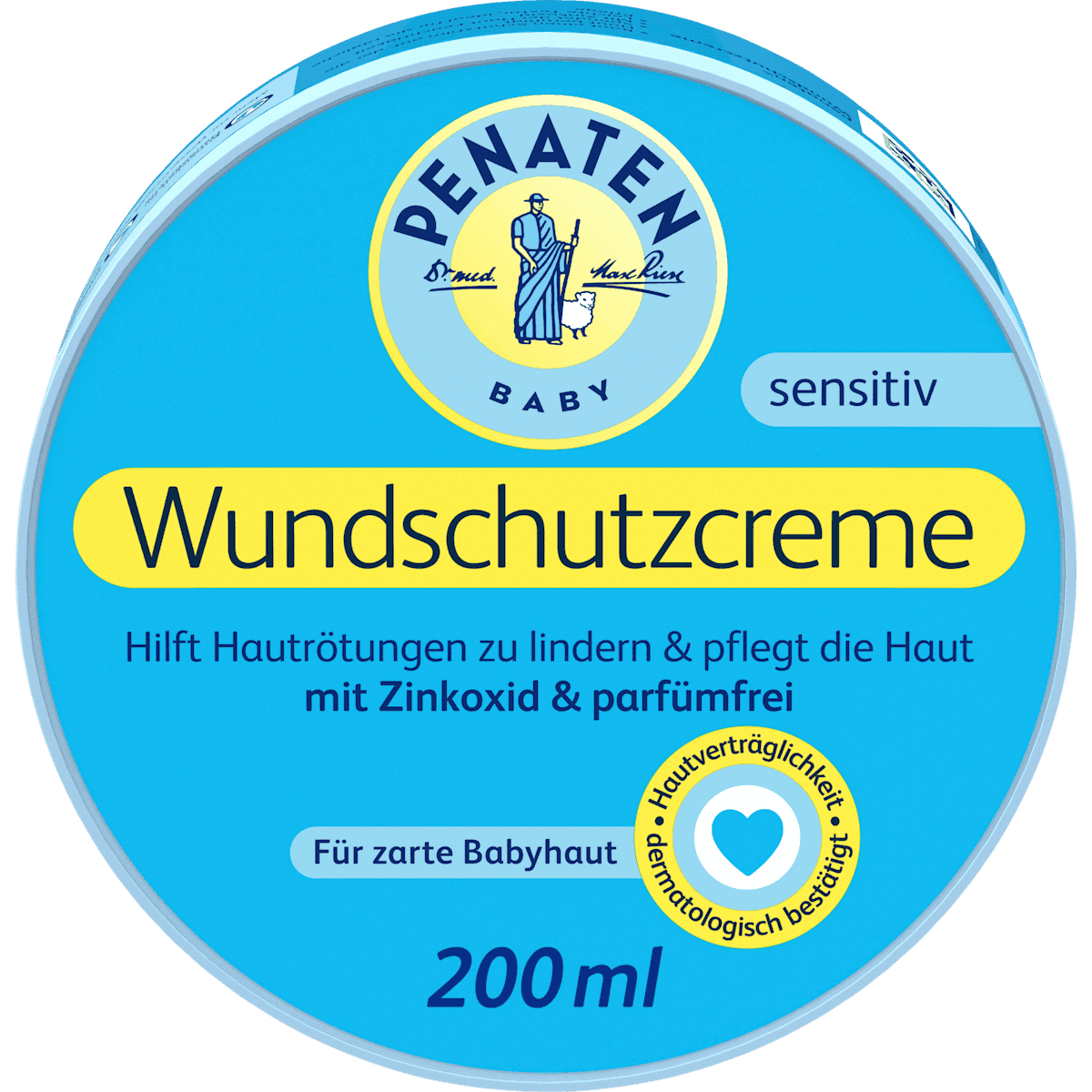 Penaten crème protectrice, 200 ml (Penaten Wundschutzcreme, 200 ml) — produit allemand authentique au Maroc