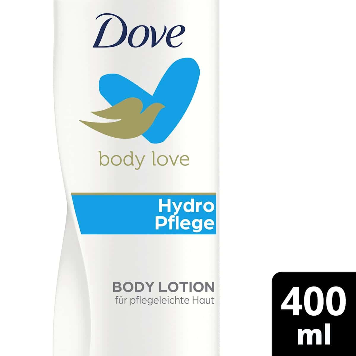 Dove Lait corporel body love soin hydratant, 400 ml — produit allemand authentique au Maroc