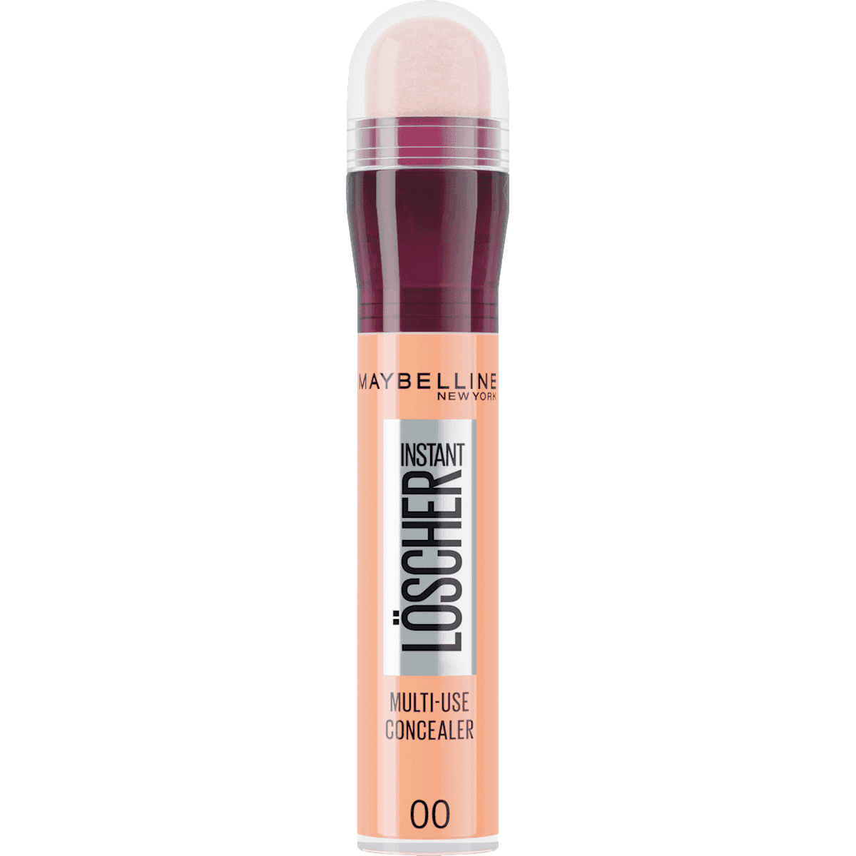MAYBELLINE NEW YORK Concealer Instant Anti-Age L'Effaceur 00 Ivory, 6,8 ml — produit allemand authentique au Maroc