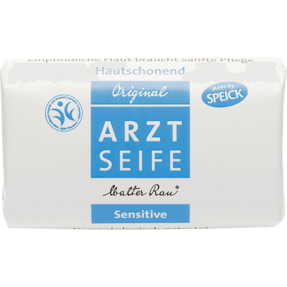 SPEICK Savon solide savon dermatologique sensitive, hautschonend, 100 g (SPEICK Seifenstück Arztseife sensitive, hautschonend, 100 g) — produit allemand authentique au Maroc