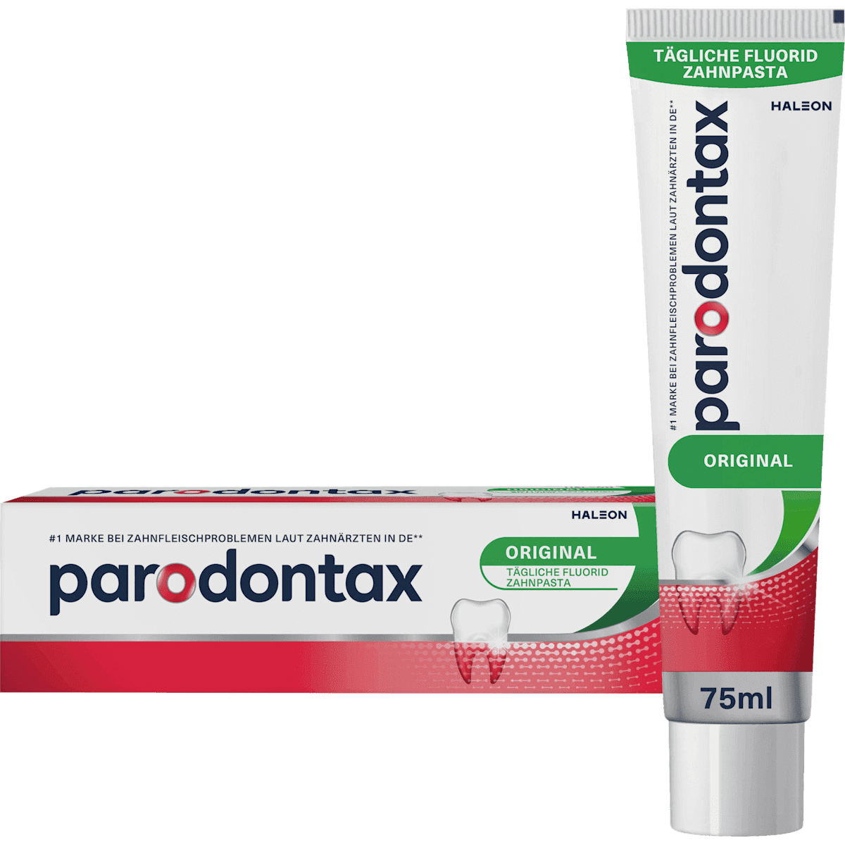 Parodontax Toothpaste Original, 75 ml (Parodontax Zahnpasta Original, 75 ml) — authentic German product in Morocco