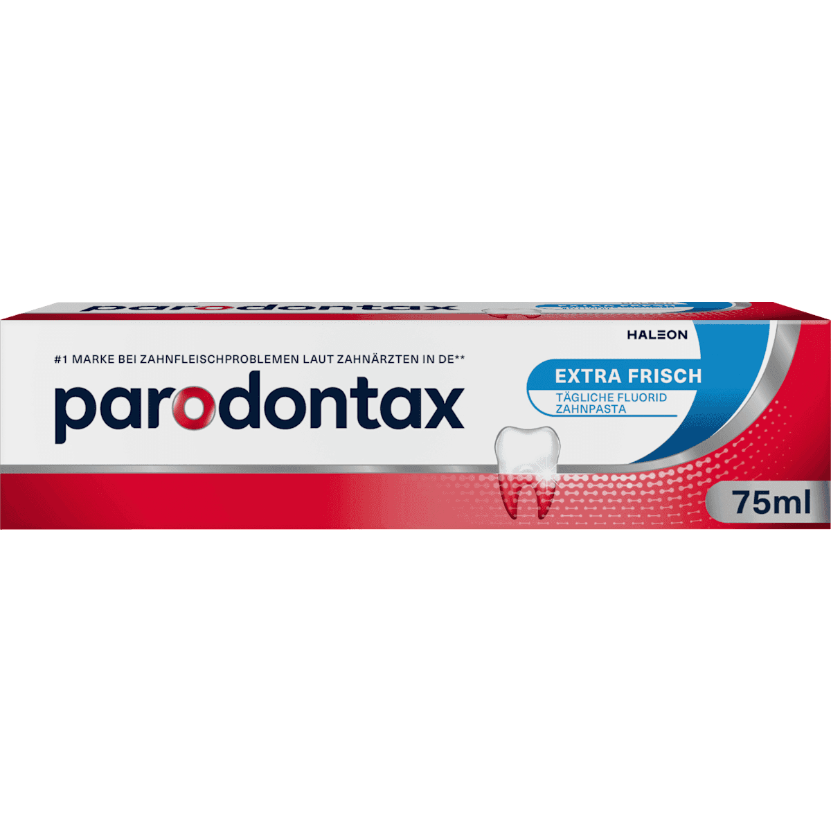 Parodontax Dentifrice extra frais, 75 ml (Parodontax Zahnpasta extra frisch, 75 ml) — produit allemand authentique au Maroc