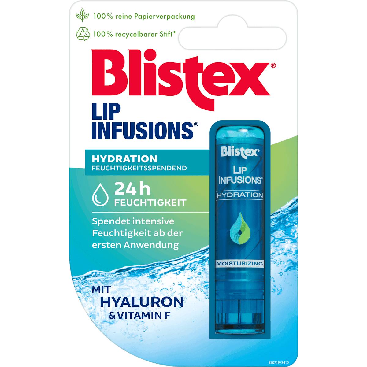 Blistex Soin des lèvres Lip Infusions Hydration LSF 15, 3,7 g — منتج ألماني أصلي في المغرب