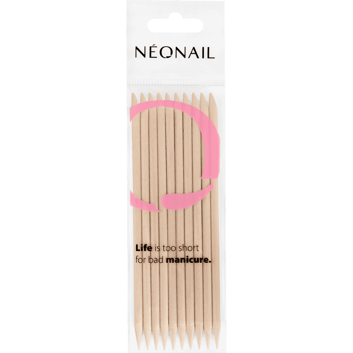 NÉONAIL Bâtonnets de manucure en bois de rose, 10 pièces — produit allemand authentique au Maroc