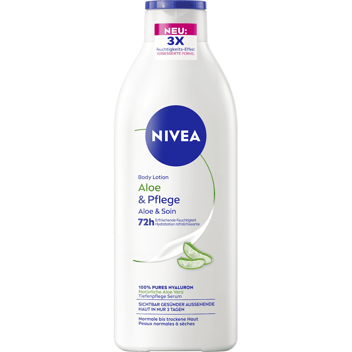 NIVEA Lait corporel aloe & soin, 400 ml — produit allemand authentique au Maroc