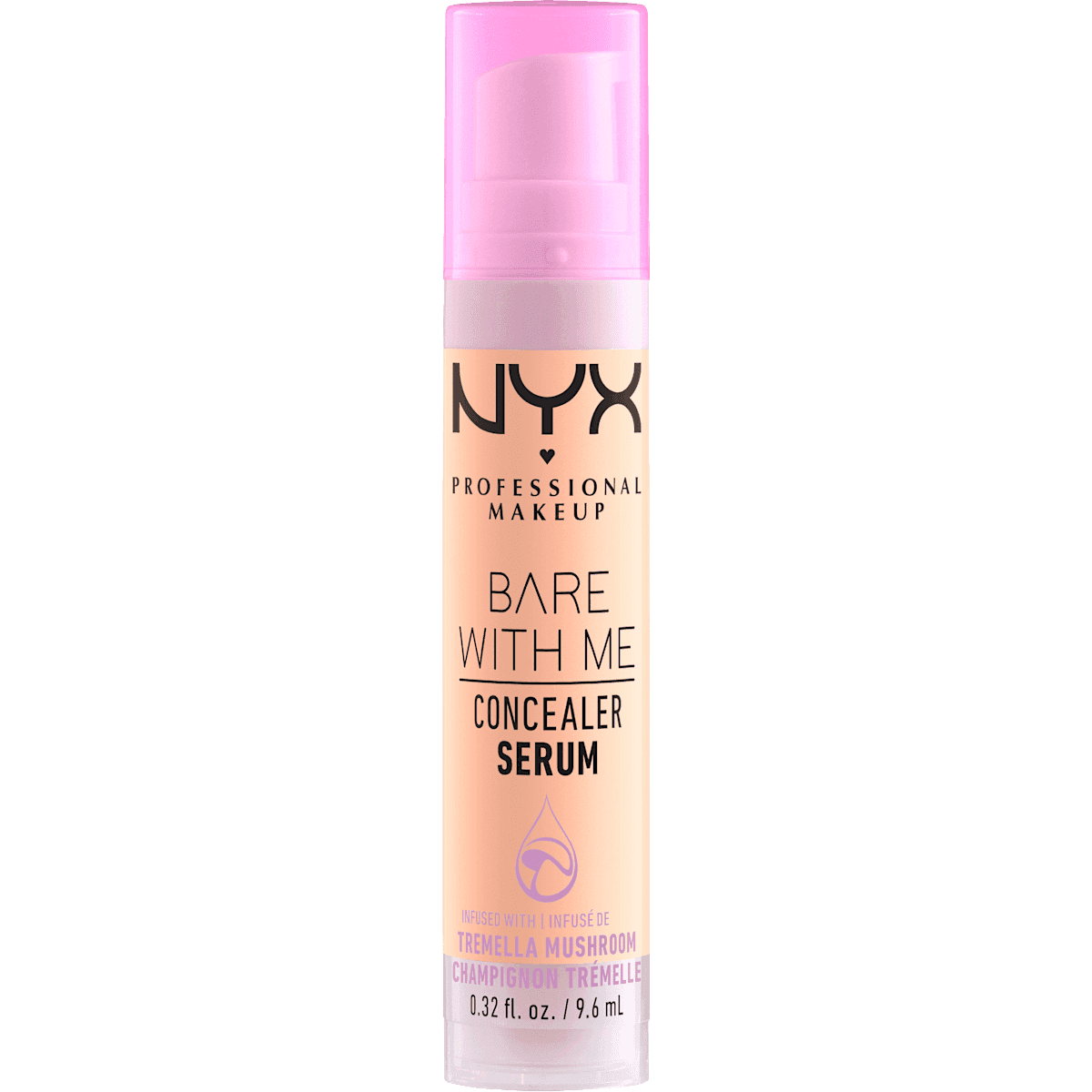 NYX PROFESSIONAL MAKEUP Concealer Serum Bare With Me 01 Fair, 9,6 ml — produit allemand authentique au Maroc