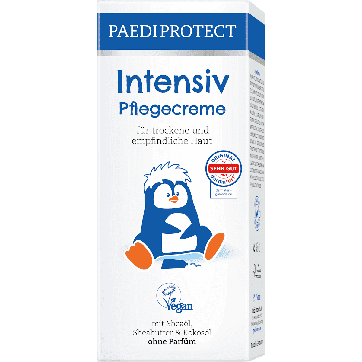 PAEDIPROTECT Baby cream care Intensiv, 75 ml (PAEDIPROTECT Baby Pflegecreme Intensiv, 75 ml) — authentic German product in Morocco