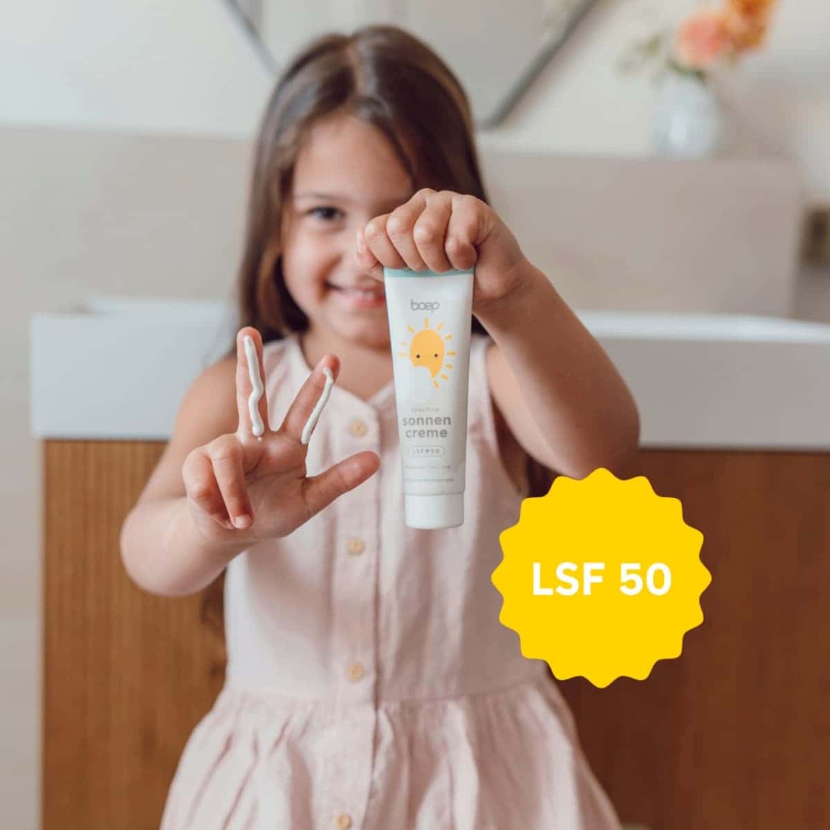 boep crème solaire sensitiv, LSF 50, 50 ml (boep Sonnencreme sensitiv, LSF 50, 50 ml) — منتج ألماني أصلي في المغرب